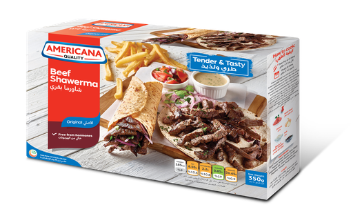 Americana Beef Shawarma 350 Gm 