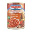 Americana Peeled Fava Beans With Oil And Tomato Paste 400 Gm 