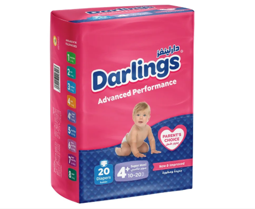 Dar.Adv [4+] Family Super Maxi 10-20kg (20Pcs x8Pkts) 