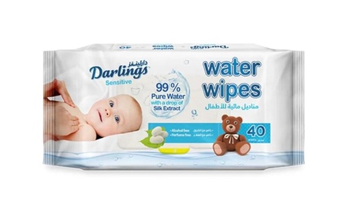 Darlings Water Wipes 40 Pcs 