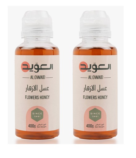 Al -Owaid Flower Honey Special Offer 2Pcs *400Gm 