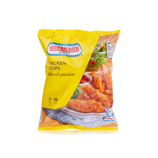 Americana Frozen Plain Chicken Strips 1Kg 