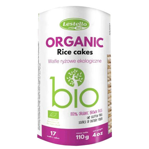 Lestello Bio Organic Rice Cakes, 110g 