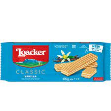 Loacker Wafer Vanilla, 175g 