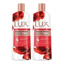 Lux Fine Fragrance Body Wash Romantic Hibiscus Special Offer 2 Pcs * 250 Ml 