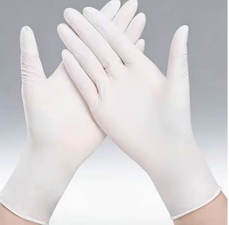 Medium Vinyl Gloves Powdered Free [PHP033]