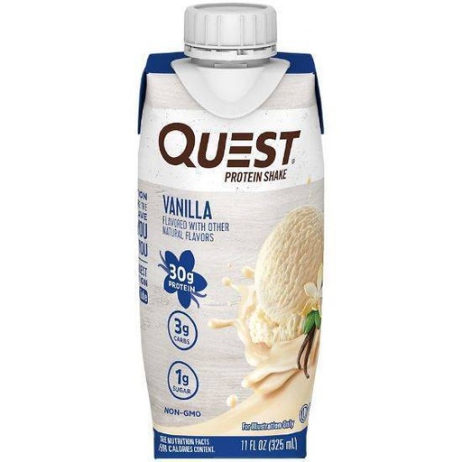 Quest Vanilla Flavored Protein Shake, 325ml 