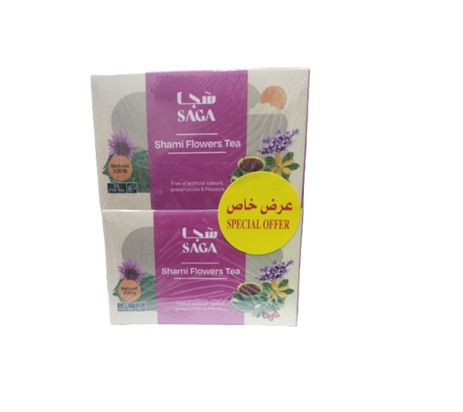 Saga Shami Flowers Tea 50 Gmx2 