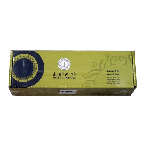 Triple Mini Charcoal, 120 pieces 
