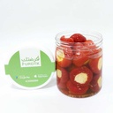 Cherry Peppers Stuffed With Feta Cheese [Turkey]