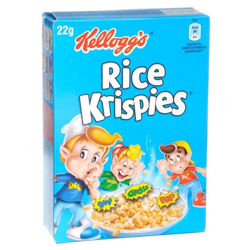 Kellogg's Rice Krispies Cereals, 22g 