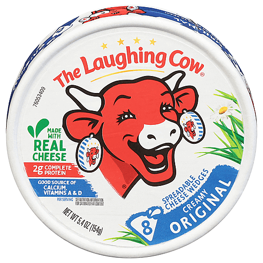 La Vache qui rit Spreadable Cheese Triangles 8pcs 120 g 