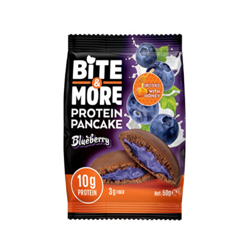 Bite & More Protein Pancake Brown Bread Cookie Cream With Honey 