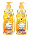 Euro Star Baby Shampoo 500 Ml (Pump) 2 Pcs 