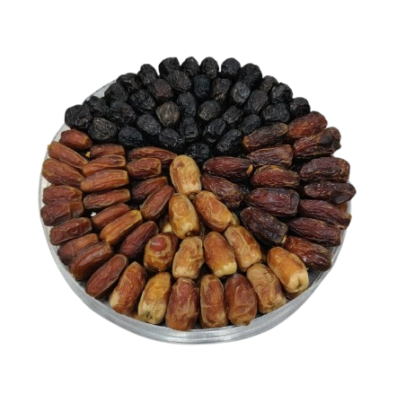 Premium Bio Organic Dates Plate 