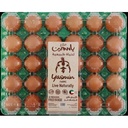 Yasmin Farms Eggs Free Range Brown, 30 Pieces [Kuwait]