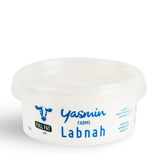Yasmin Farms Labanah Soft Cow  Full  Fat 250g [Kuwait]