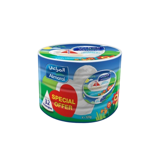 Almarai Cheese Triangle 4 x 120 Gm 