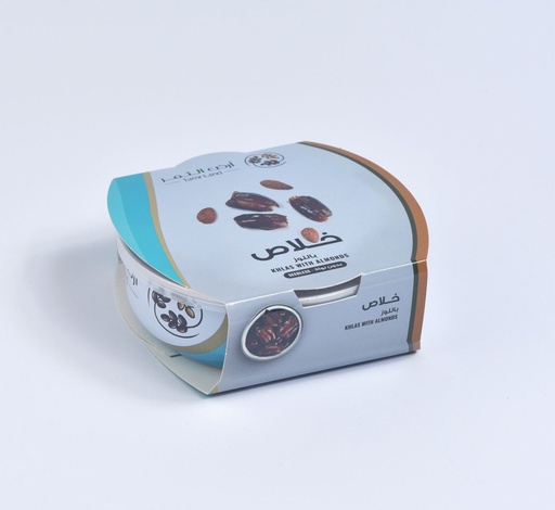 Khalas Dates With Almonds 200 G [Saudi Arabia]
