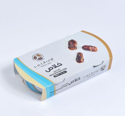 Khalas Dates With Dibs Syrup 2X200 G [Saudi Arabia]
