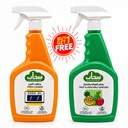 Sahaab Fruit & Vegetable Sanitizer 750 Ml & Oven Cleaner 750 ML 