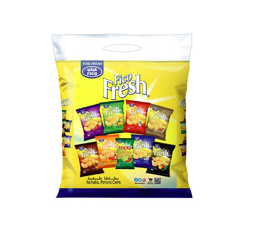 Fico Assorted Mix Chips, 20Gm * 20 Pieces 