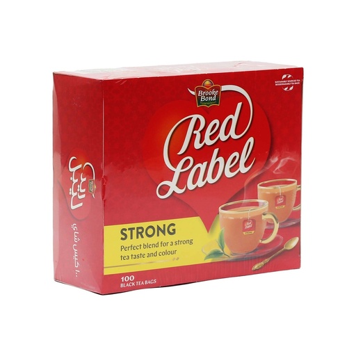 Red Label Tea 200 Gm 100 Bags 