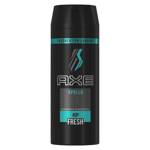 Axe Apollo 48H Fresh Deo Body Spray For Men 150 ml 