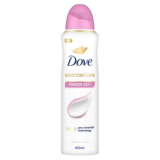 Dove Advanced Care Powder Soft 150 Ml 