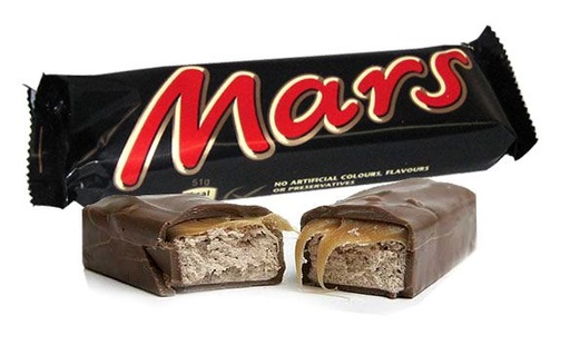 Mars Chocolate Bar, 51g 