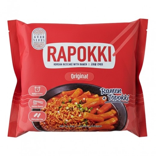 Good Seoul Korean Rapokki Original 132G 