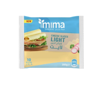 Mima Gardens Sandwich Cheese Slices Light 10 pcs 200 gm 