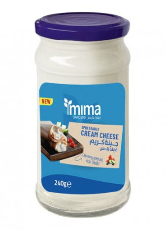 Mima Gardens Spreadable Cream Cheese Jar 240G 