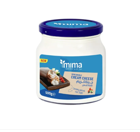 Mima Gardens Spreadable Cream Cheese Jar 500G 