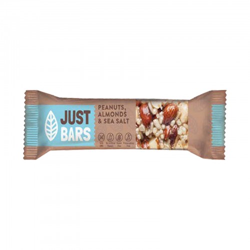 Just Bars - Peanuts, Almonds& Sea Salt 40G 