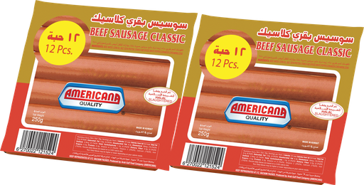 Americana Classic Beef Sausage 